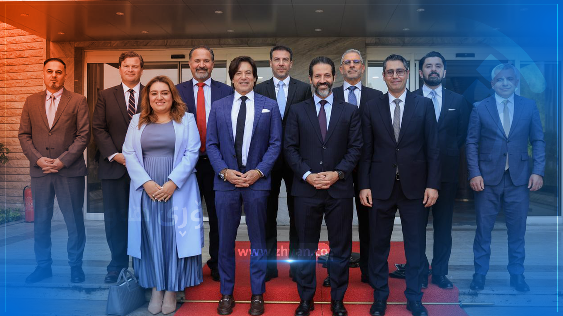 قوباد تاڵەبانی لەگەڵ وەفدێکی ئەنجومەنی بازرگانیی ئەمریکا – کوردستان کۆبووەوە